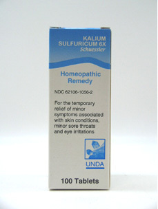 Kalium Sulfuricum 6X Tissue Salt