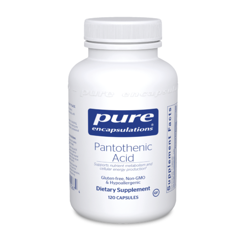 Pantothenic Acid 120 vcap Pure encapsulations
