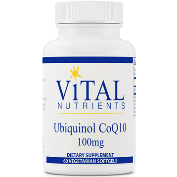 Ubiquinol CoQ10 100 mg 60 veg softgels
