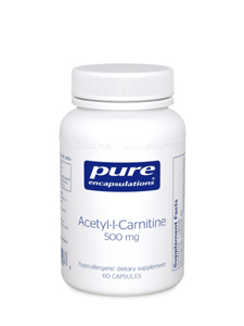 Acetyl-L-Carnitine 500 mg 60 vcaps