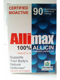 Allimax 180 mg 90 vegcaps
