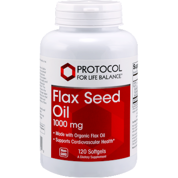 Flax Seed Oil 1000 mg 120 gels