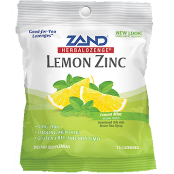 Lemon Zinc Herbalozenge 15 lozenges
