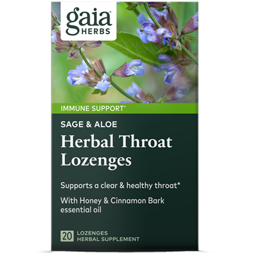 Sage/Aloe Herbal Throat Lozenges 20 loz