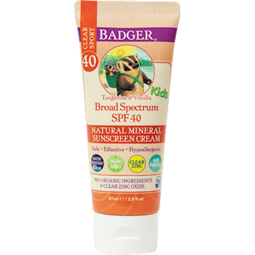 SPF 40 Kids Clear Zinc Sunscreen 2.9 oz