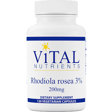 Rhodiola rosea 3% 120 vegcaps